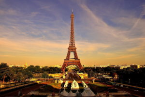 paris, La, Tour, Eiffel