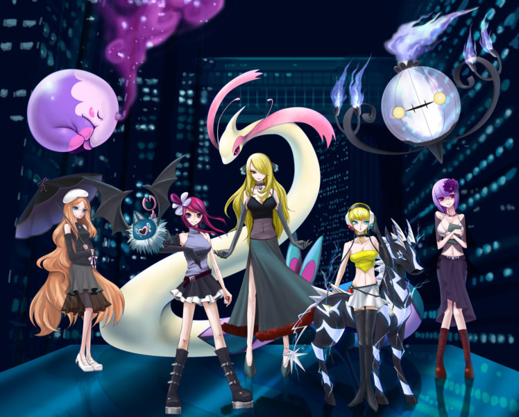 pokemon, Kamitsure, Anime, Girls HD Wallpaper Desktop Background
