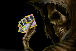 skulls, Skeletons, Pokemon, Cards