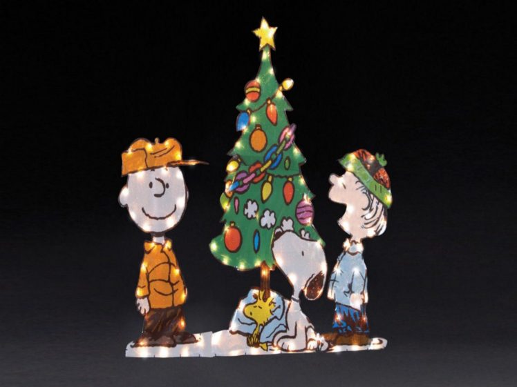 charlie, Brown, Peanuts, Comics, Snoopy, Christmas HD Wallpaper Desktop Background