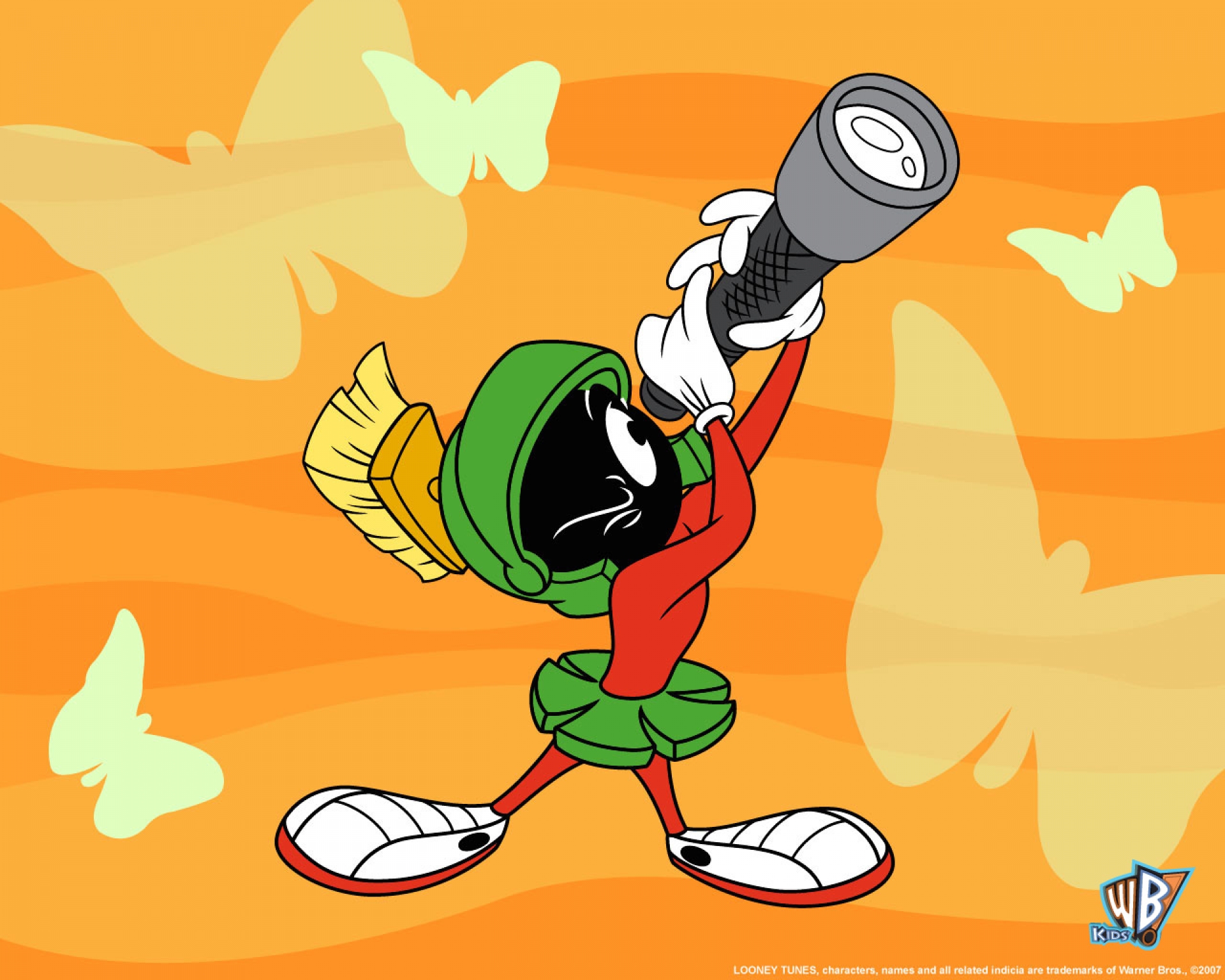 marvin, The, Martian, Looney, Tunes Wallpaper
