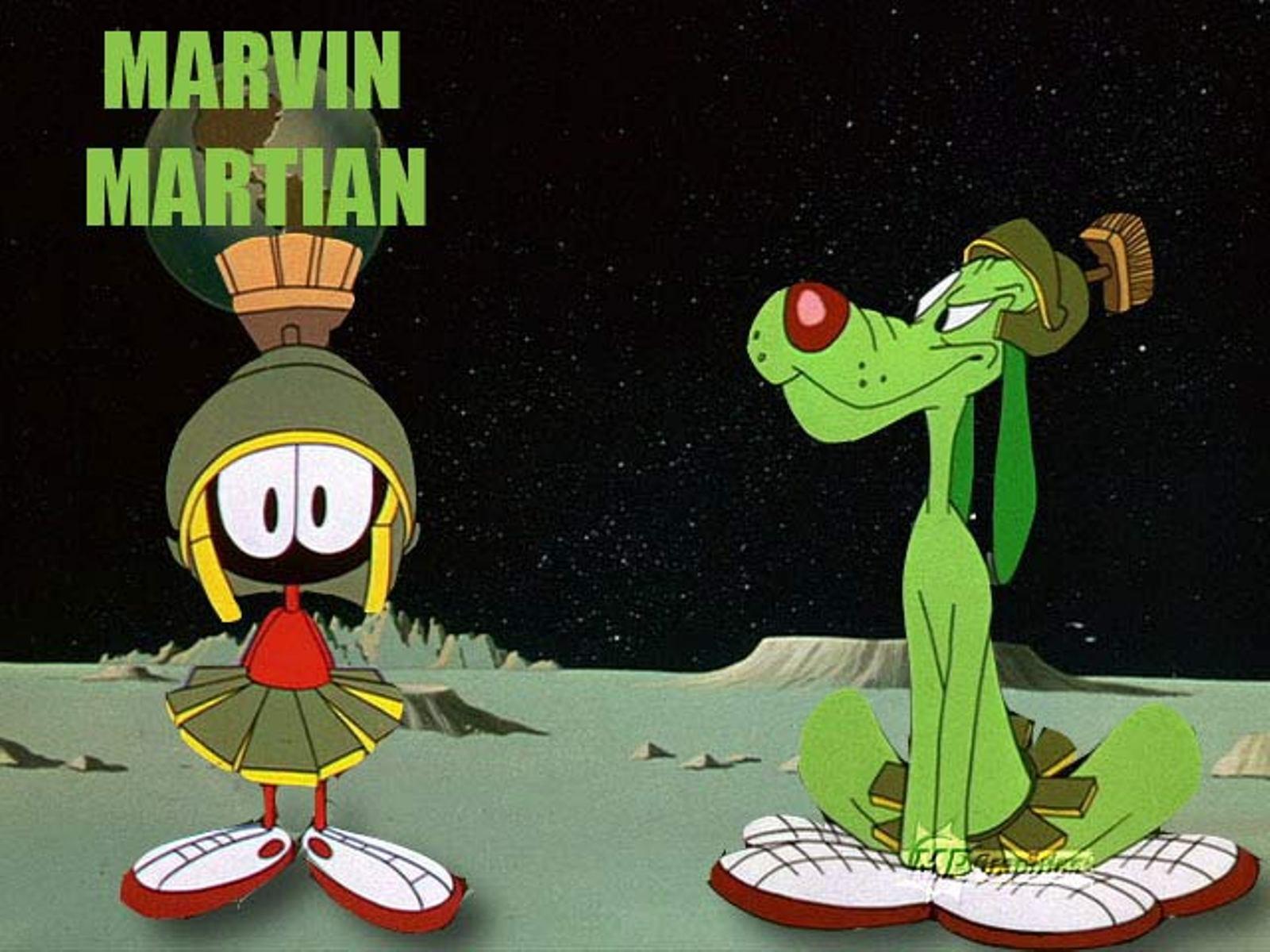 marvin, The, Martian, Looney, Tunes Wallpaper