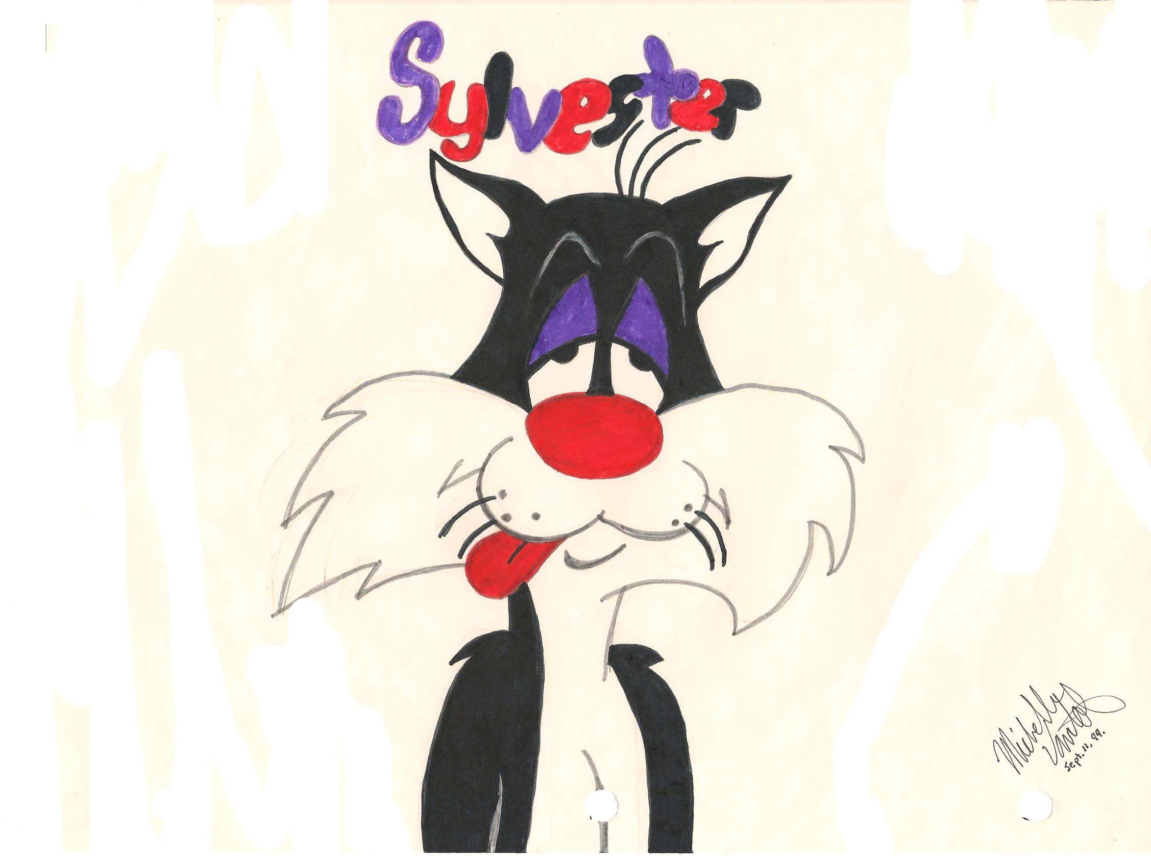sylvester, Looney, Tunes, Gs Wallpaper