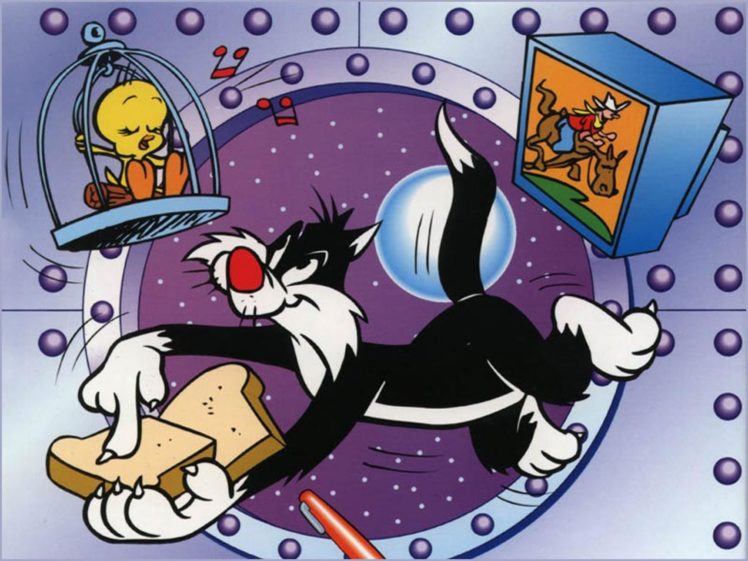 sylvester, Looney, Tunes, Tweety, Mv HD Wallpaper Desktop Background