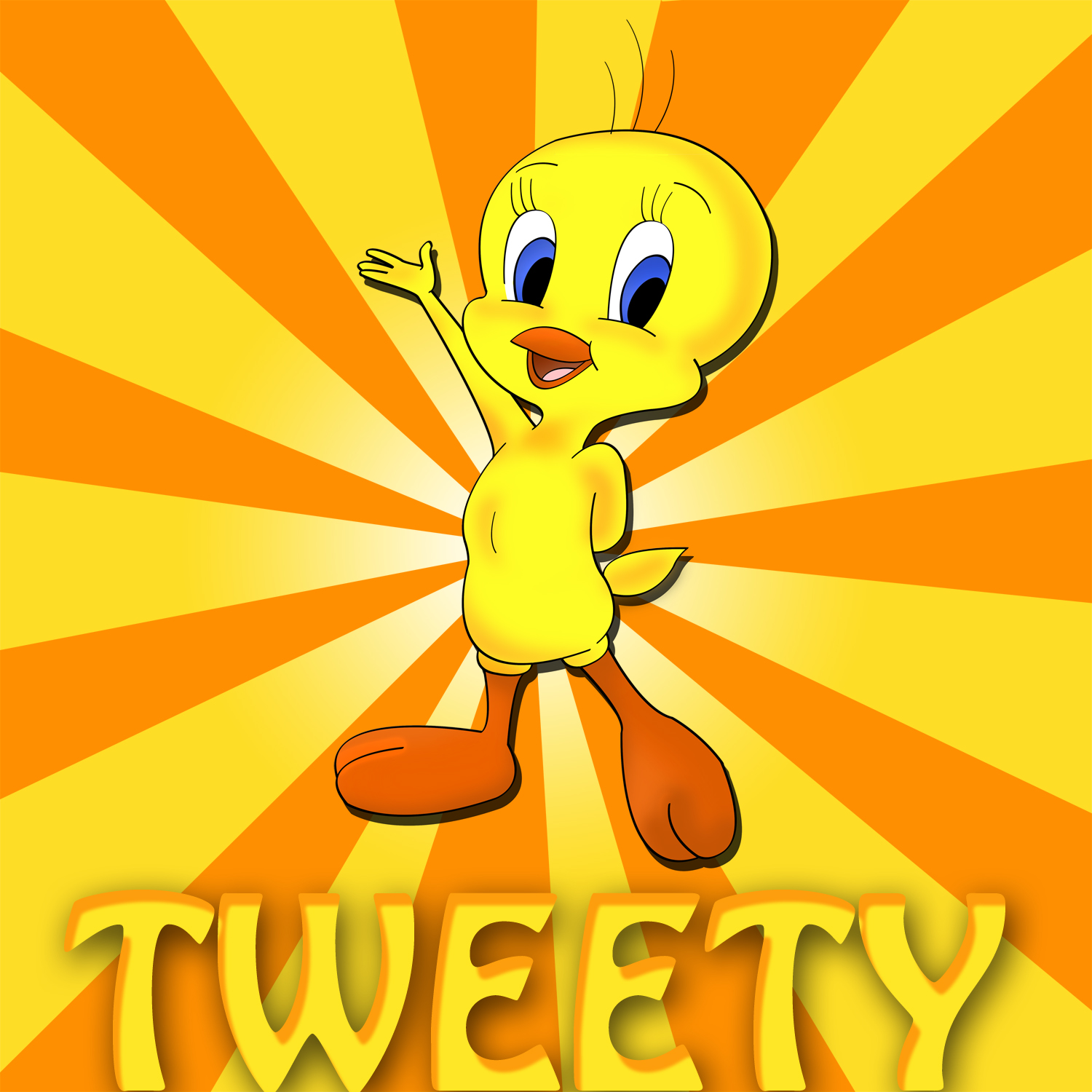 tweety, Looney, Tunes, Ga Wallpaper