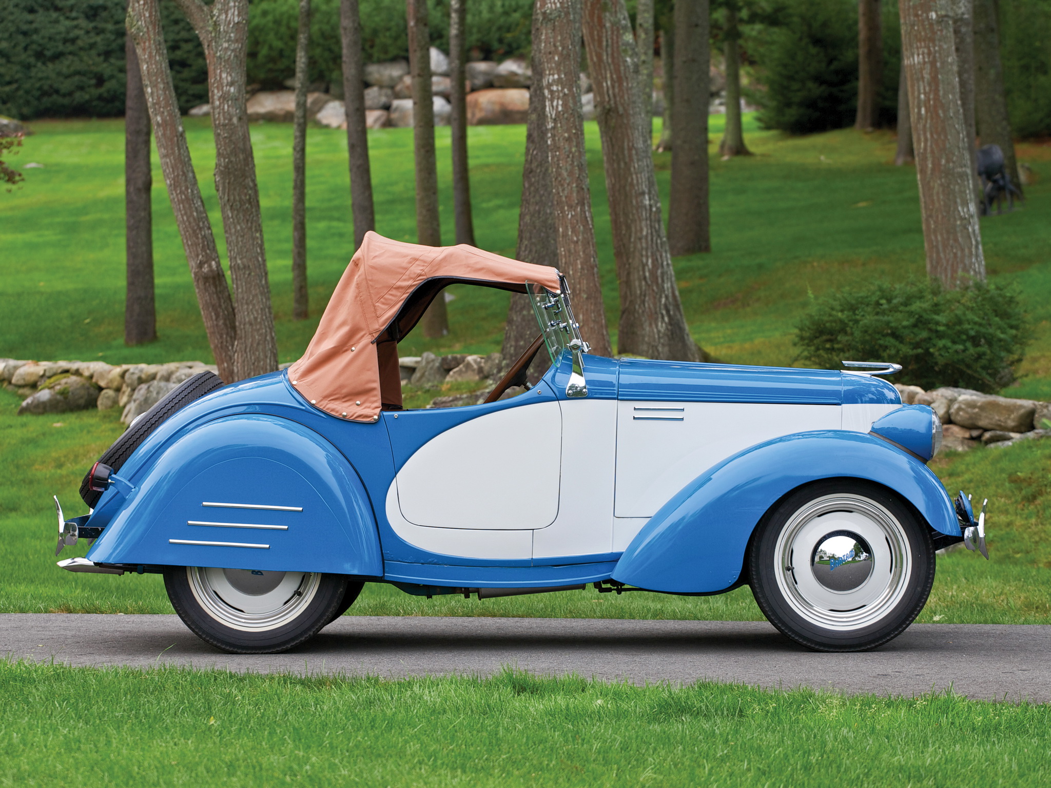 1939, American, Bantam, Model 62, Deluxe, Roadster, Retro Wallpaper