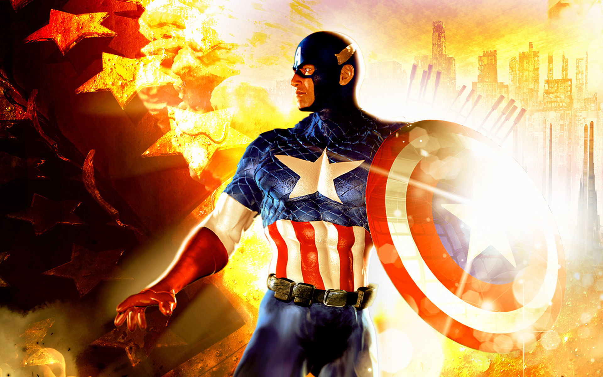 comics, Captain, America, Marvel, Comics Wallpaper