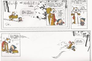 calvin, And, Hobbes, Comics, Winter, Snow, Christmas