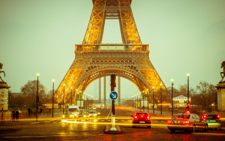 france, Eiffel, Tower, Night, Paris HD Wallpaper Desktop Background