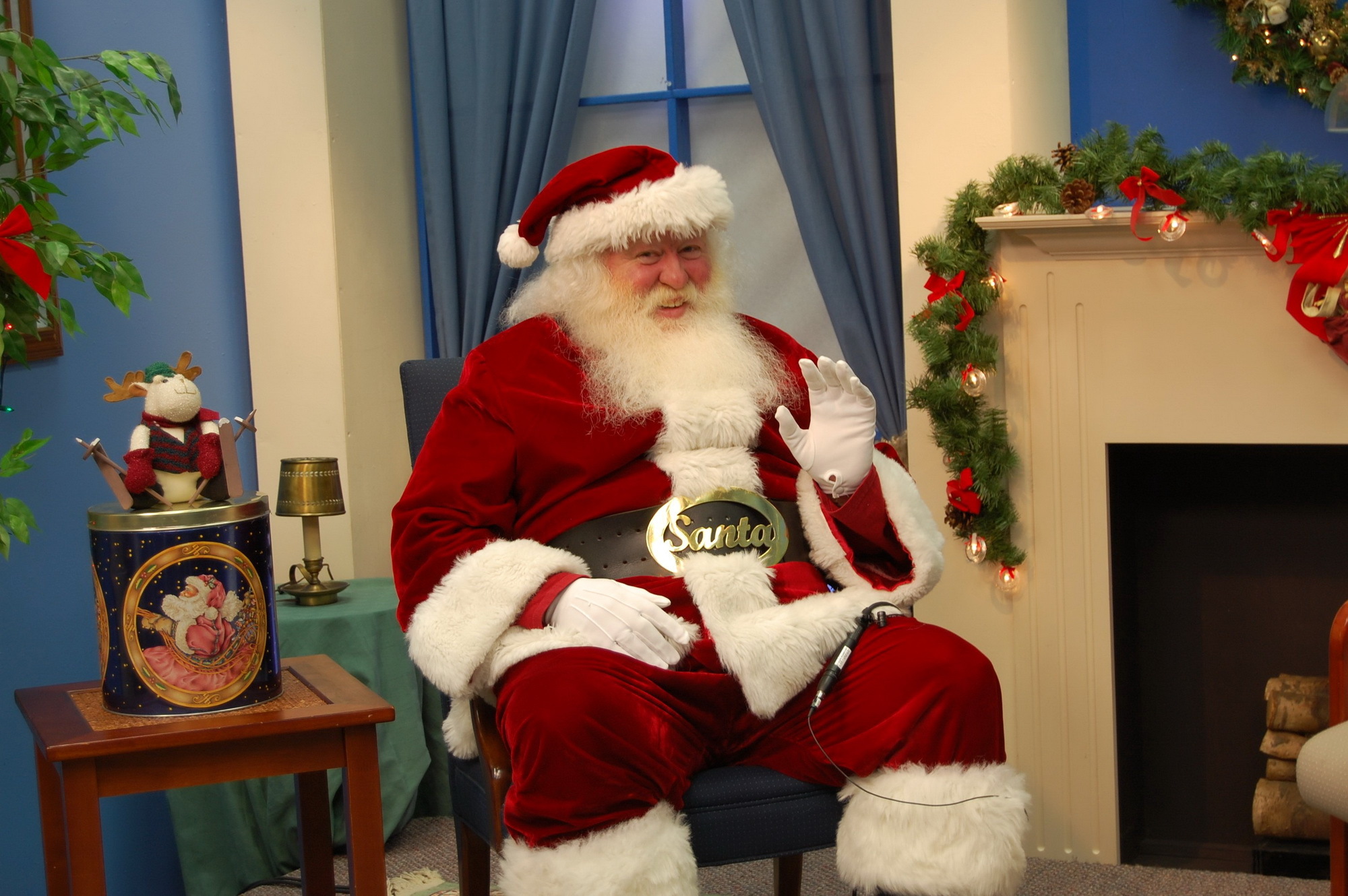 holiday, New, Year, Christmas, Santa, Claus Wallpaper