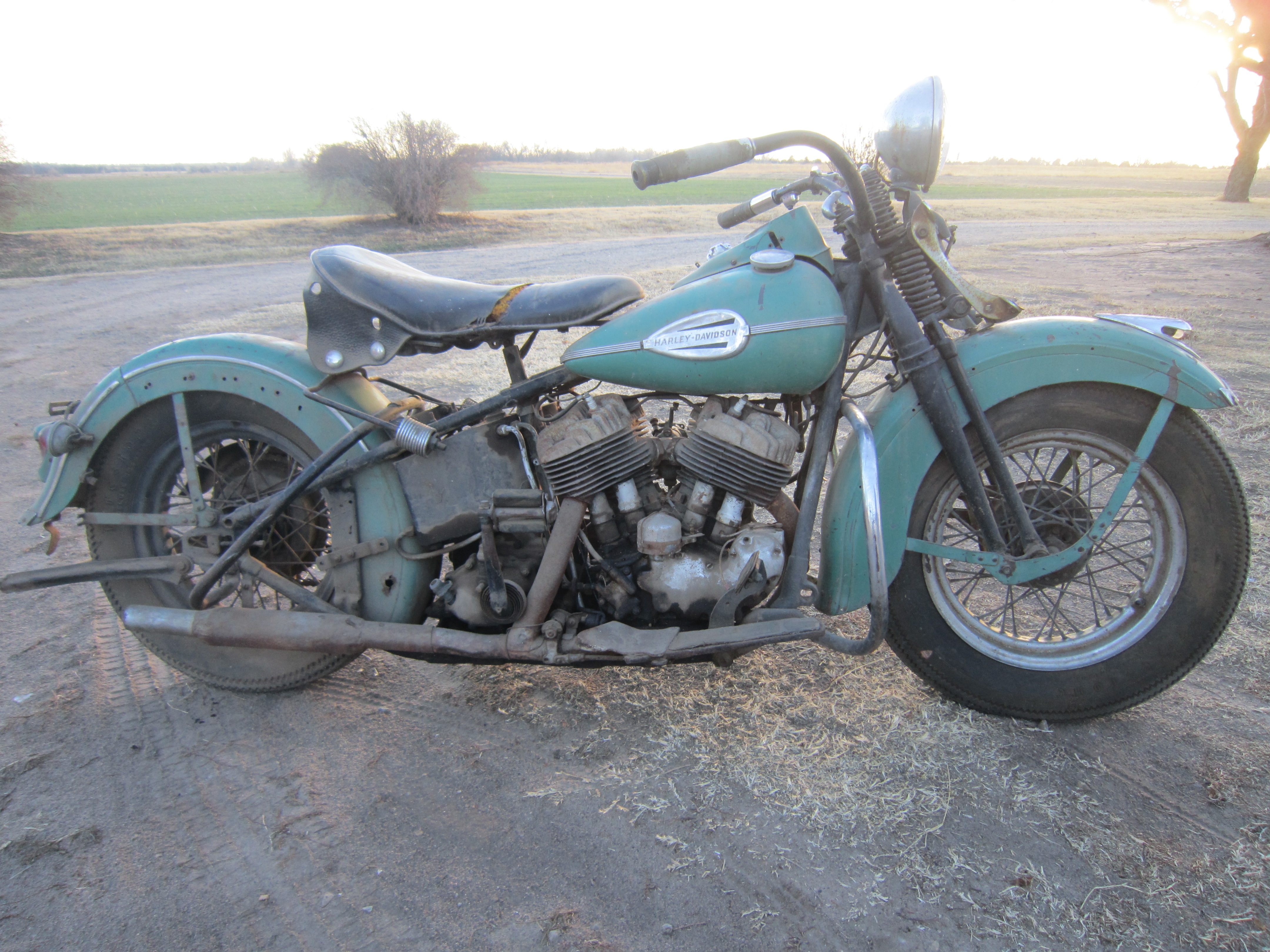 1946, Harley, Davidson, U l, Retro, Jpg Wallpaper