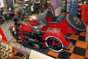 1947, Harley, Davidson, Fl, With, Numbers, Matching, Sidecar, Retro