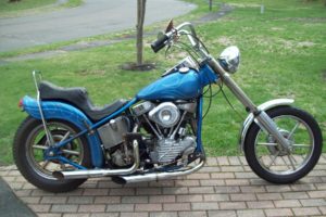 1950, Harley, Davidson, Panhead, Chopper, Retro