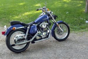 1975, Harley, Davidson, Sportster, 1000cc