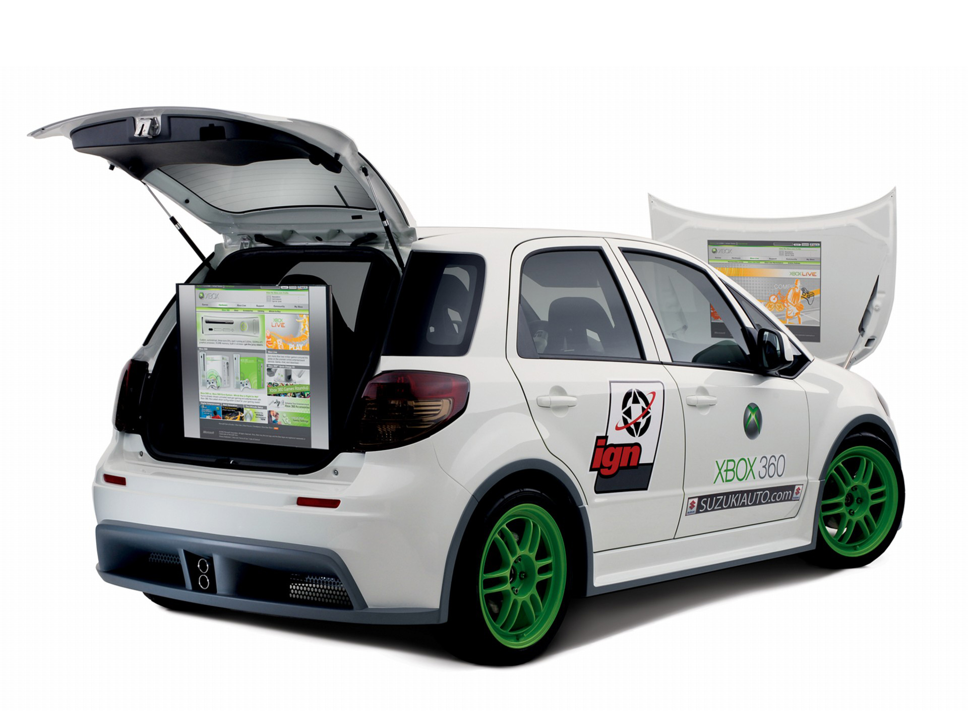 2006, Suzuki, Sxbox, Concept, By, Asc, Tuning, Hf Wallpaper