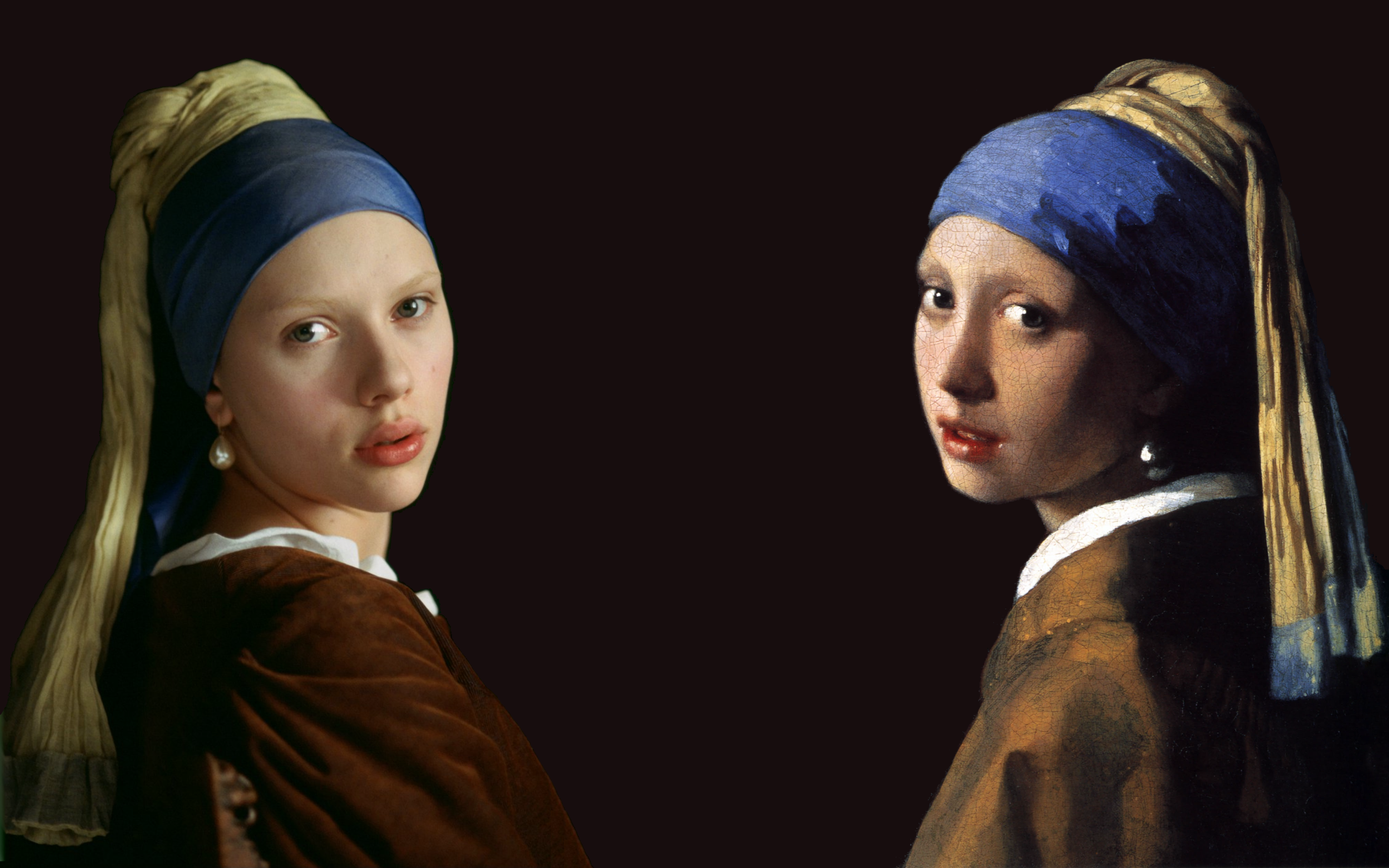 paintings, Scarlett, Johansson, Artwork, Johannes, Vermeer, The, Girl, With, A, Pearl, Earring, Masterpiece Wallpaper
