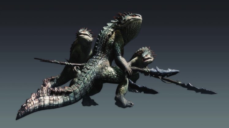 dragons, Dogma, Fantasy, Game, Monster, Iguana HD Wallpaper Desktop Background