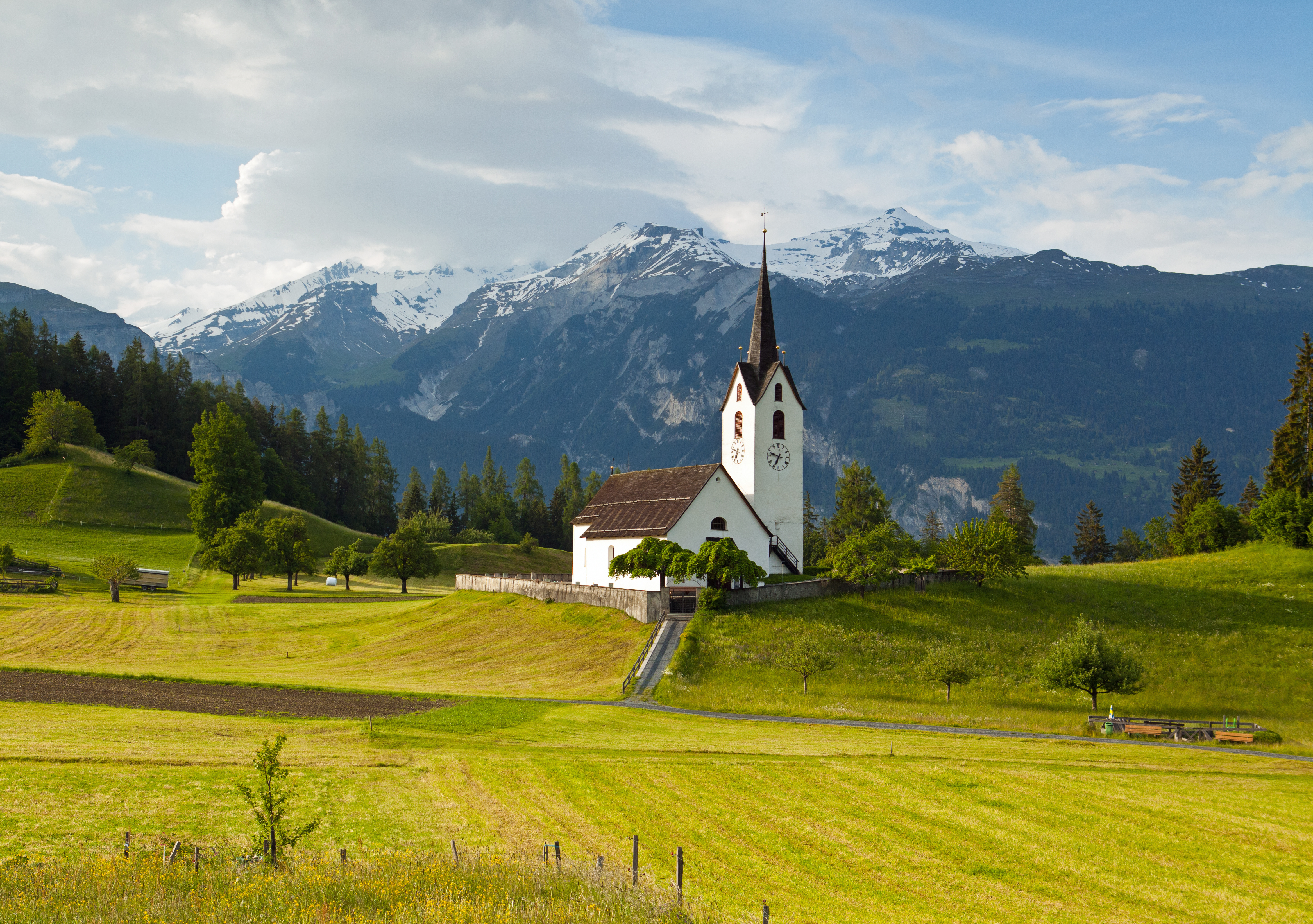 queen, Grisons, Switzerland, Alps Wallpaper