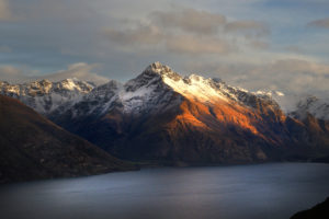 winter, Snow, New, Zealand, Walter, Peak, Queenstown, Mountain