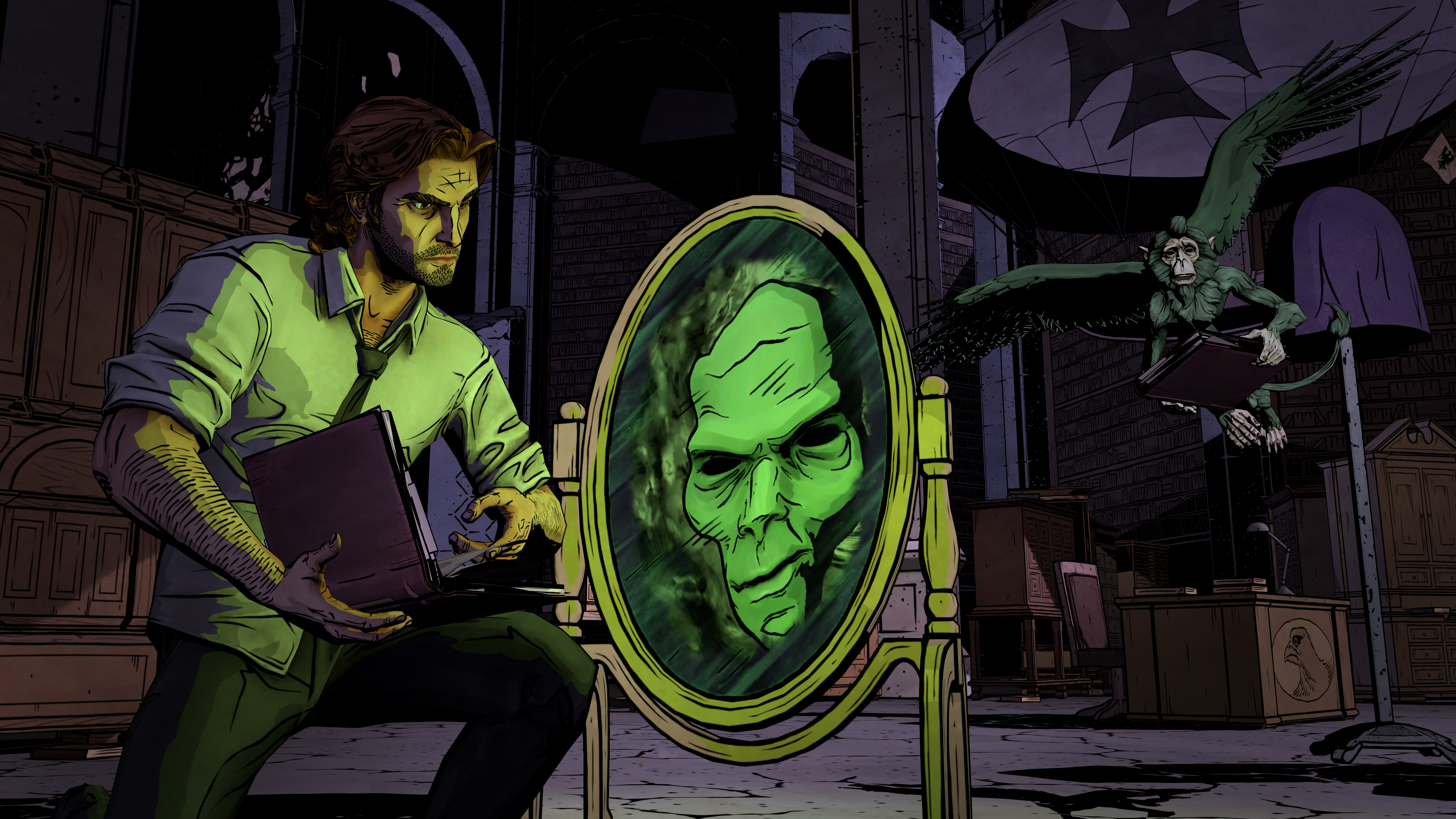 the Wolf Among  Us  Game Dark Wallpapers  HD Desktop 