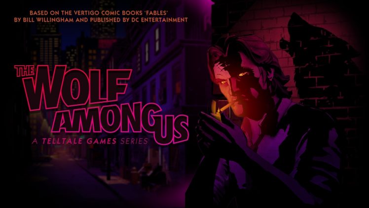 the Wolf Among  Us  Game  Dark Poster Wallpapers  HD 