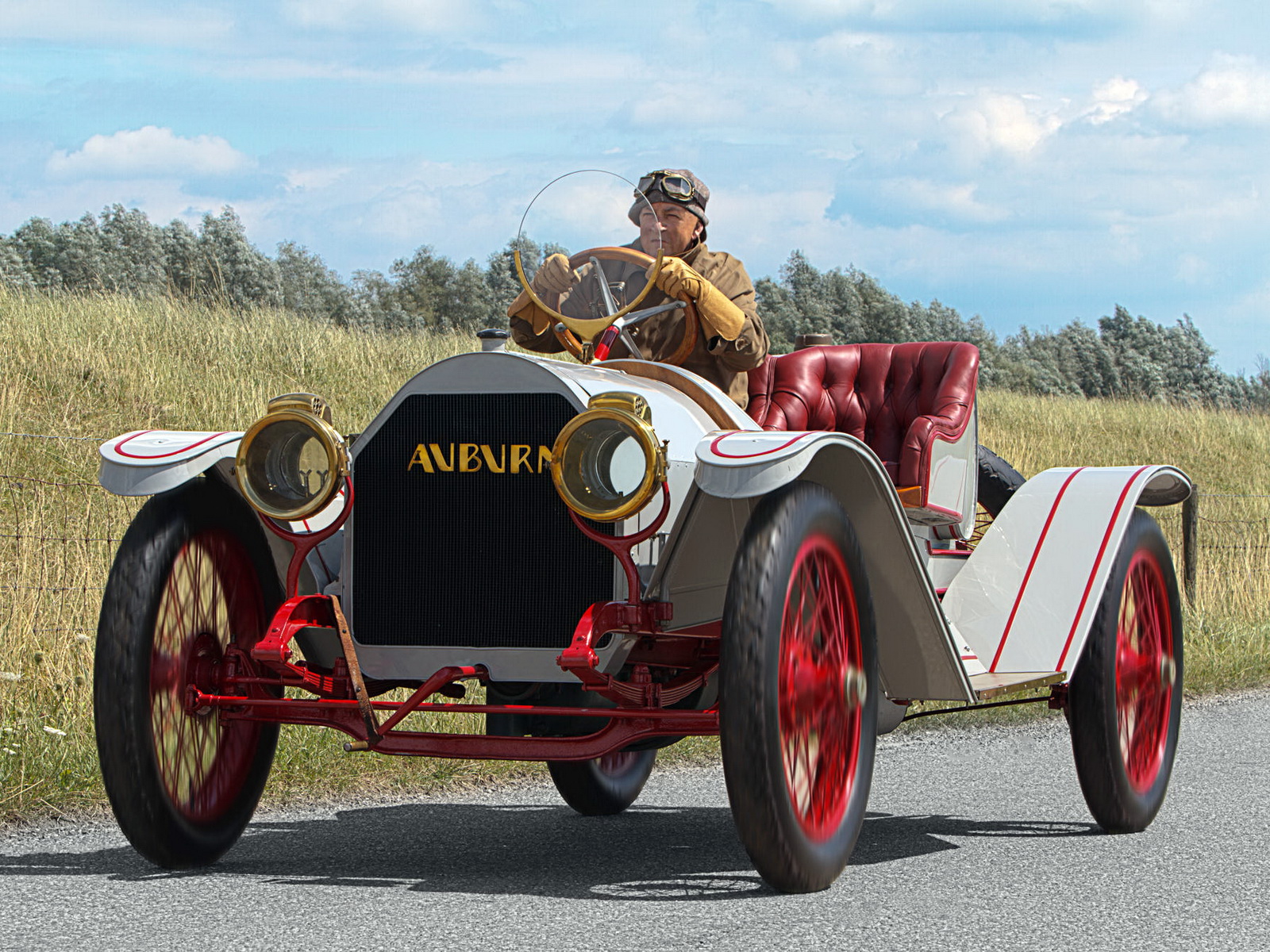 1912, Auburn, Model 30l, Roadster, Retro Wallpaper