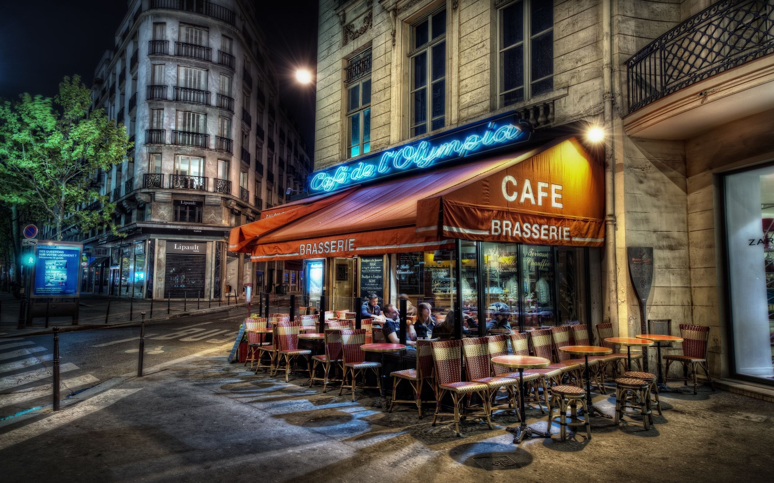paris, Streets, France, Hdr, Photography Wallpaper