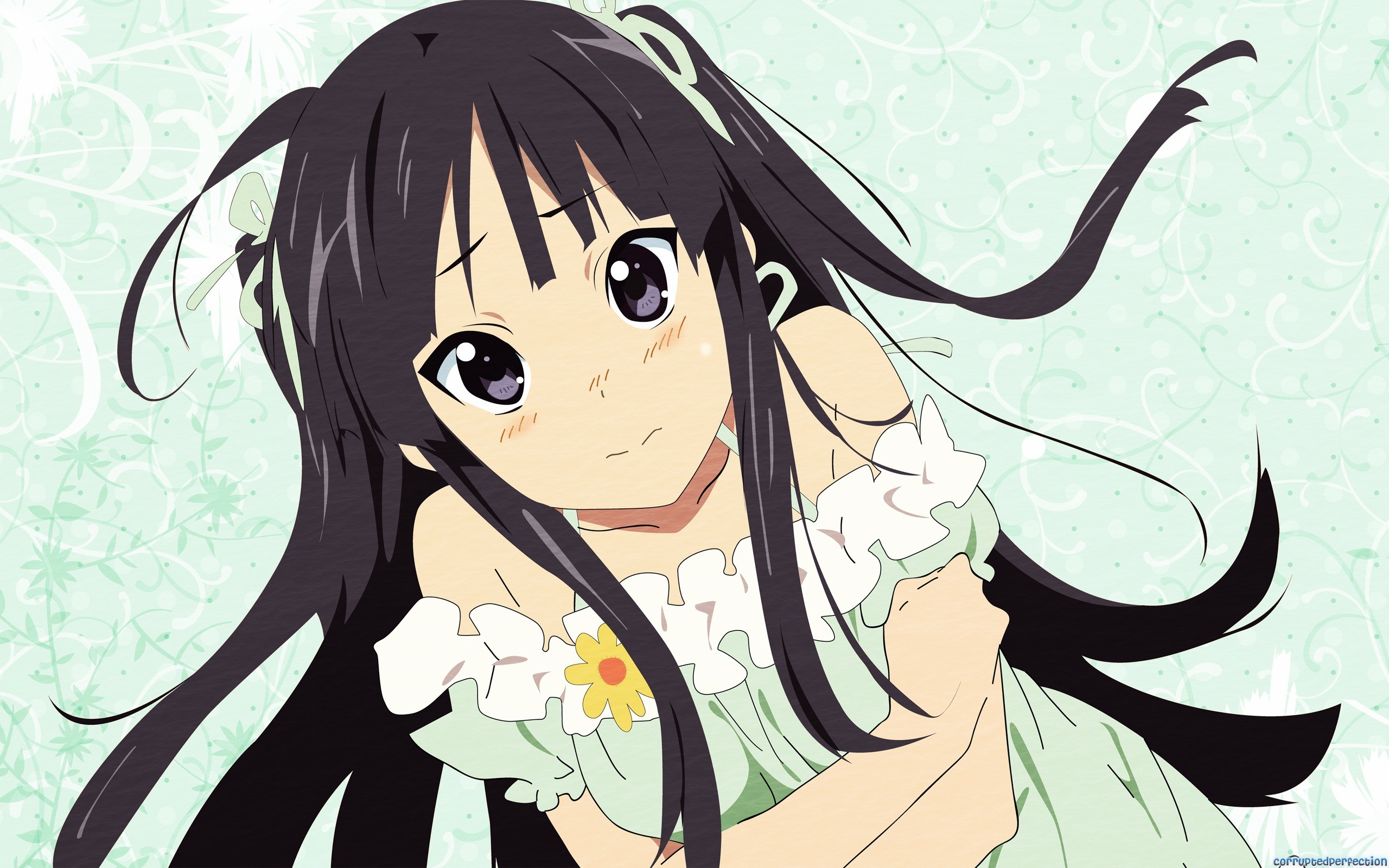 on , Akiyama, Mio, Drawings Wallpaper