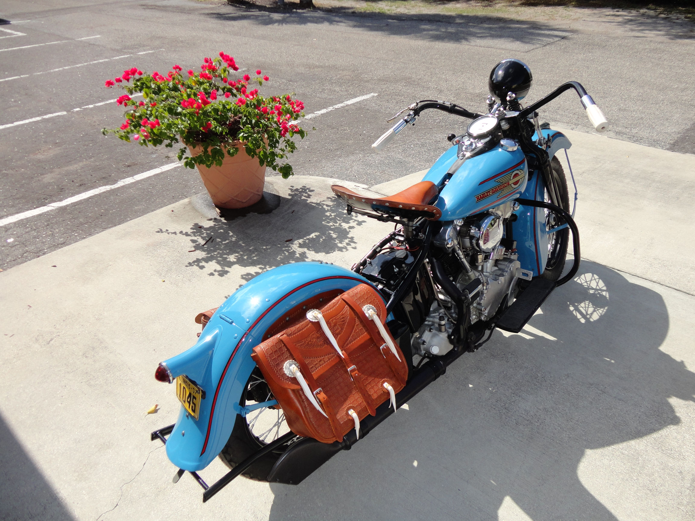 1937, Harley, Davidson, El, Knucklehead, Retro, Rw Wallpaper