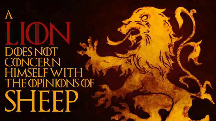 lion, Sheep, Sadic HD Wallpaper Desktop Background