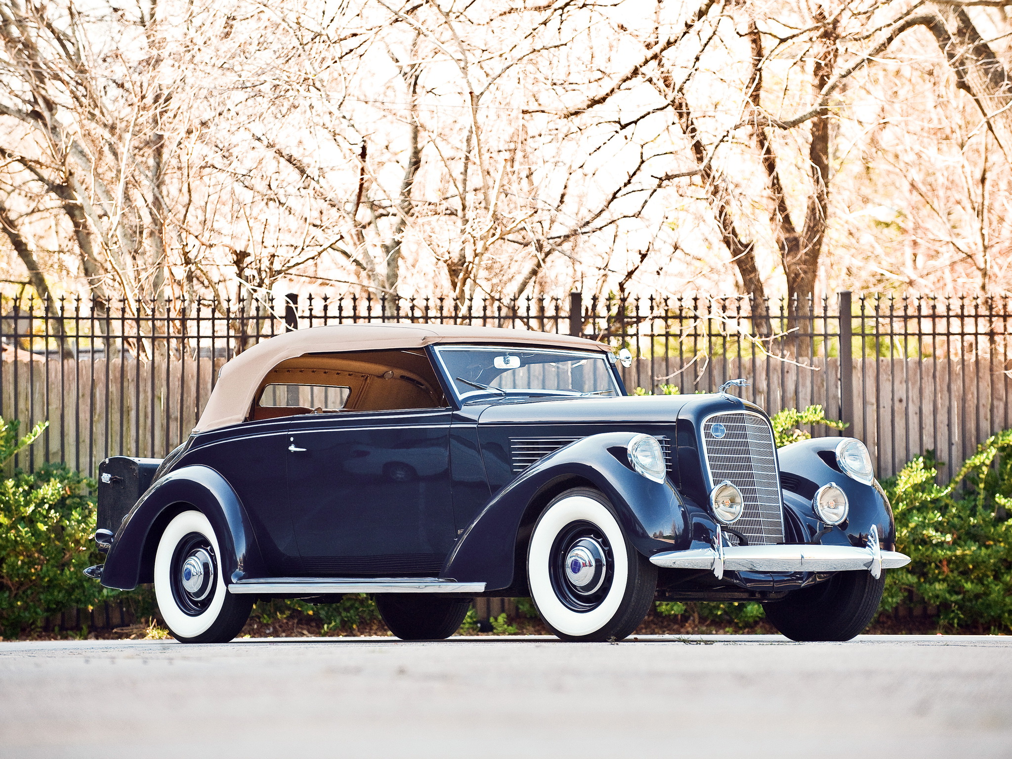 1938, Lincoln, Model k, Convertible, Victoria, By, Brunn,  408 , Luxury, Retro Wallpaper