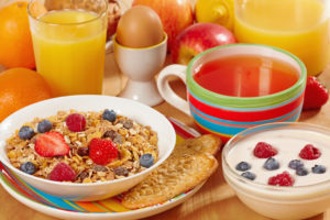 breakfast, Muesli, Raspberries, Berries, Fruit, Orange, Lemon, Strawberry, Juice, Apple, Tea, Orange, Pastry, Egg