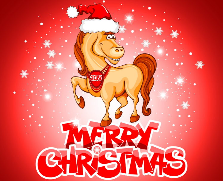 holidays, Christmas, New, Year, Horses, Vector, Graphics, Winter HD Wallpaper Desktop Background