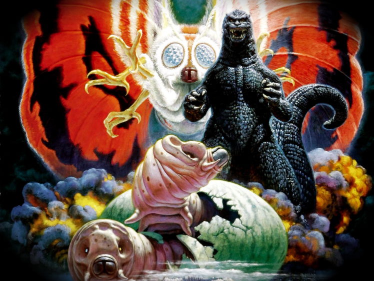 godzilla, Sci fi, Fantasy, Action, Dinosaur, Monster, Fe HD Wallpaper Desktop Background