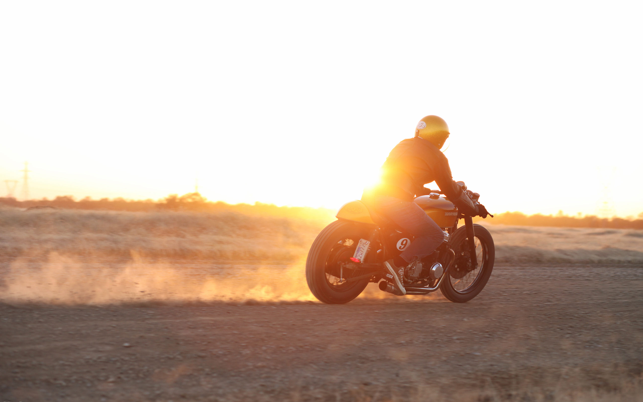 motorcycle, Sunset, Bike, Race, Racing Wallpaper