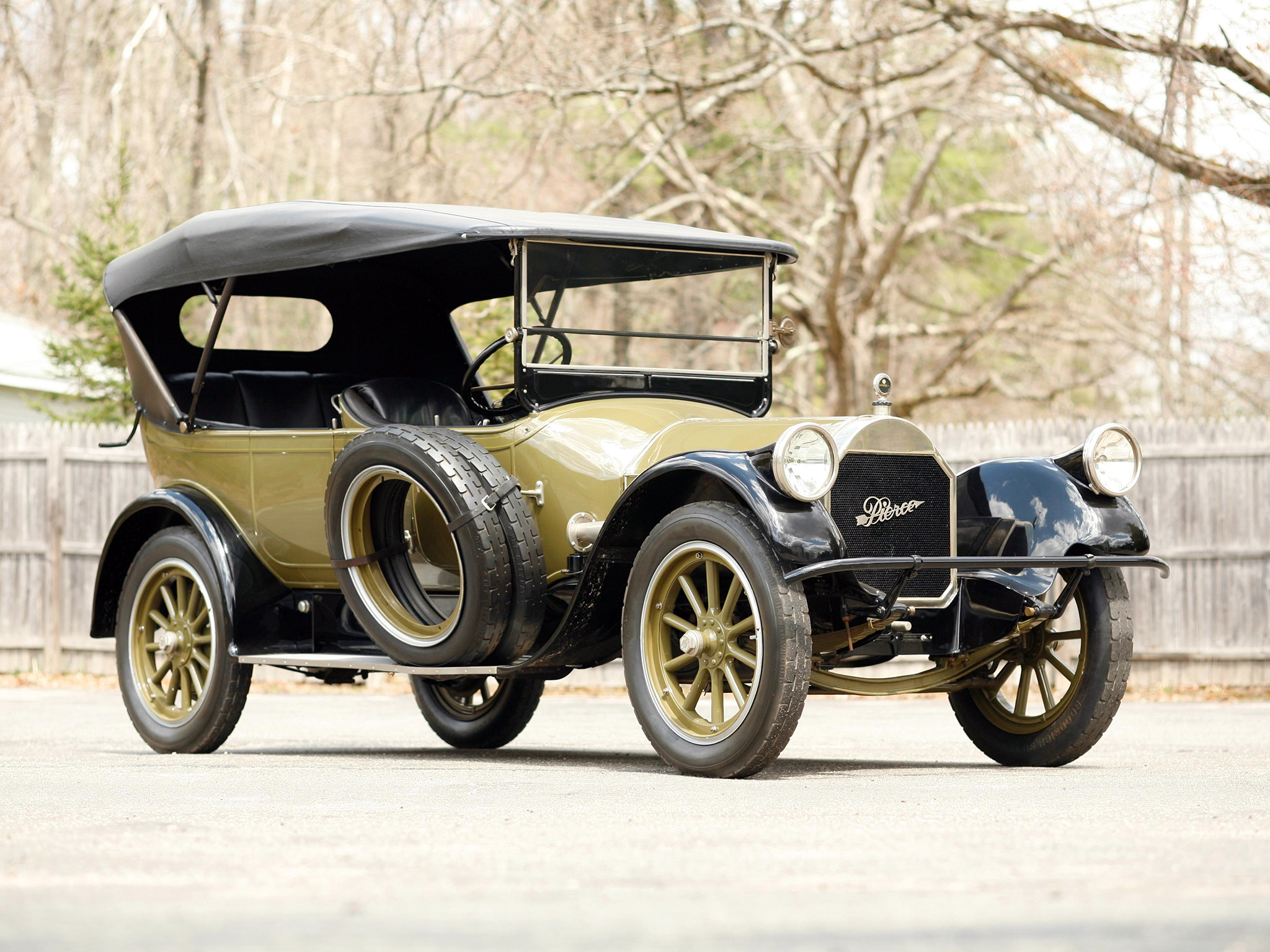 1919, Pierce, Arrow, Model 31, 7 passenger, Tourer, Retro Wallpaper