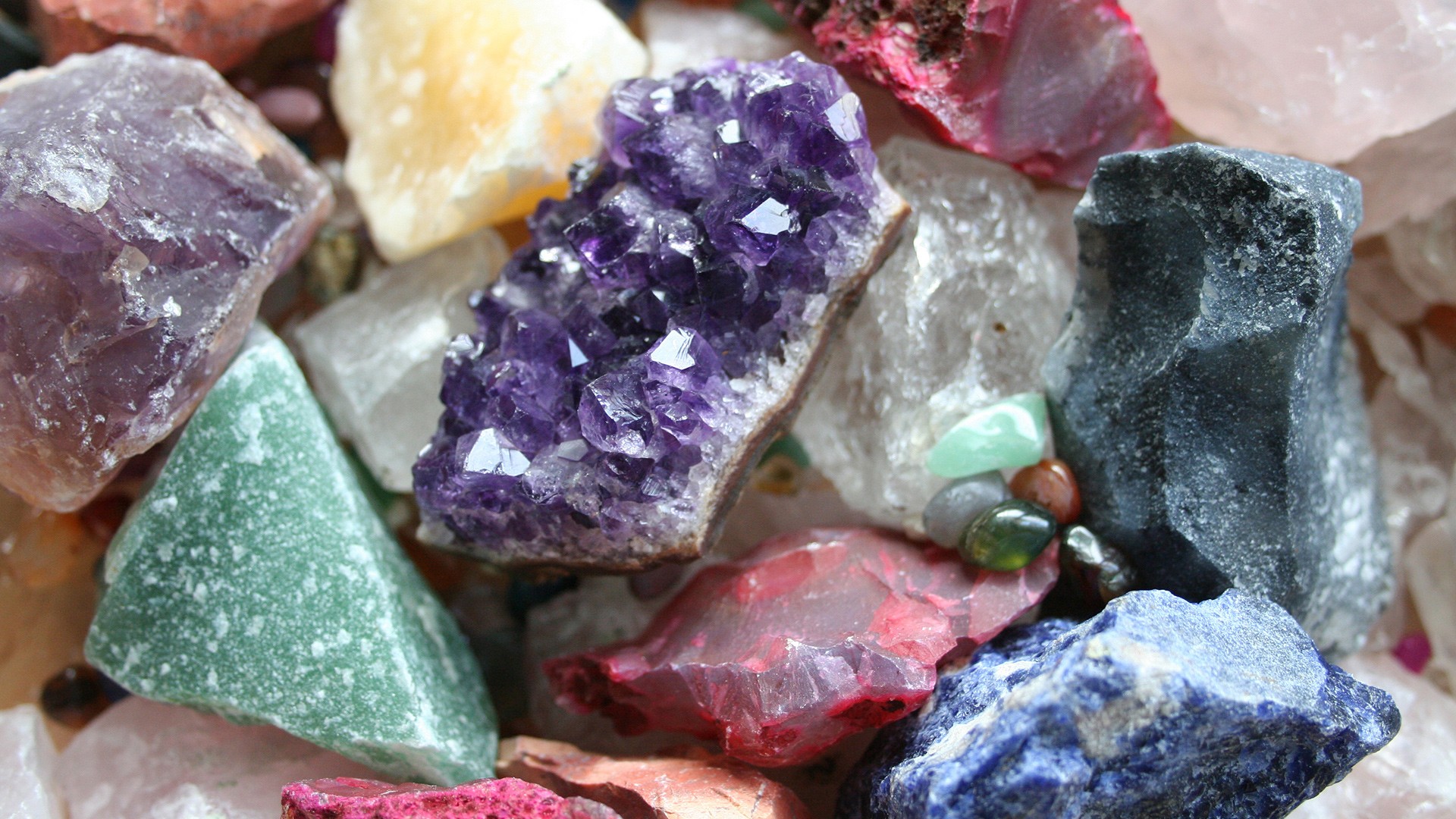 stones, Crystals, Digital, Art, Minerals, Geology, Quartz, Colors Wallpaper