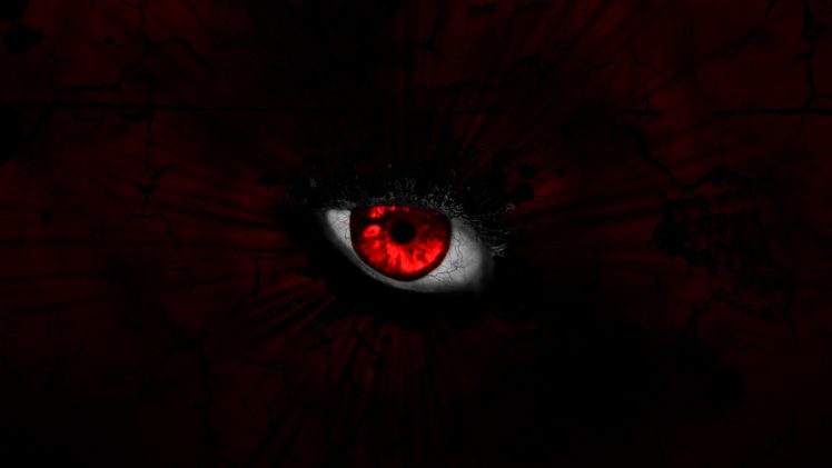 devil, Anime, Eye HD Wallpaper Desktop Background