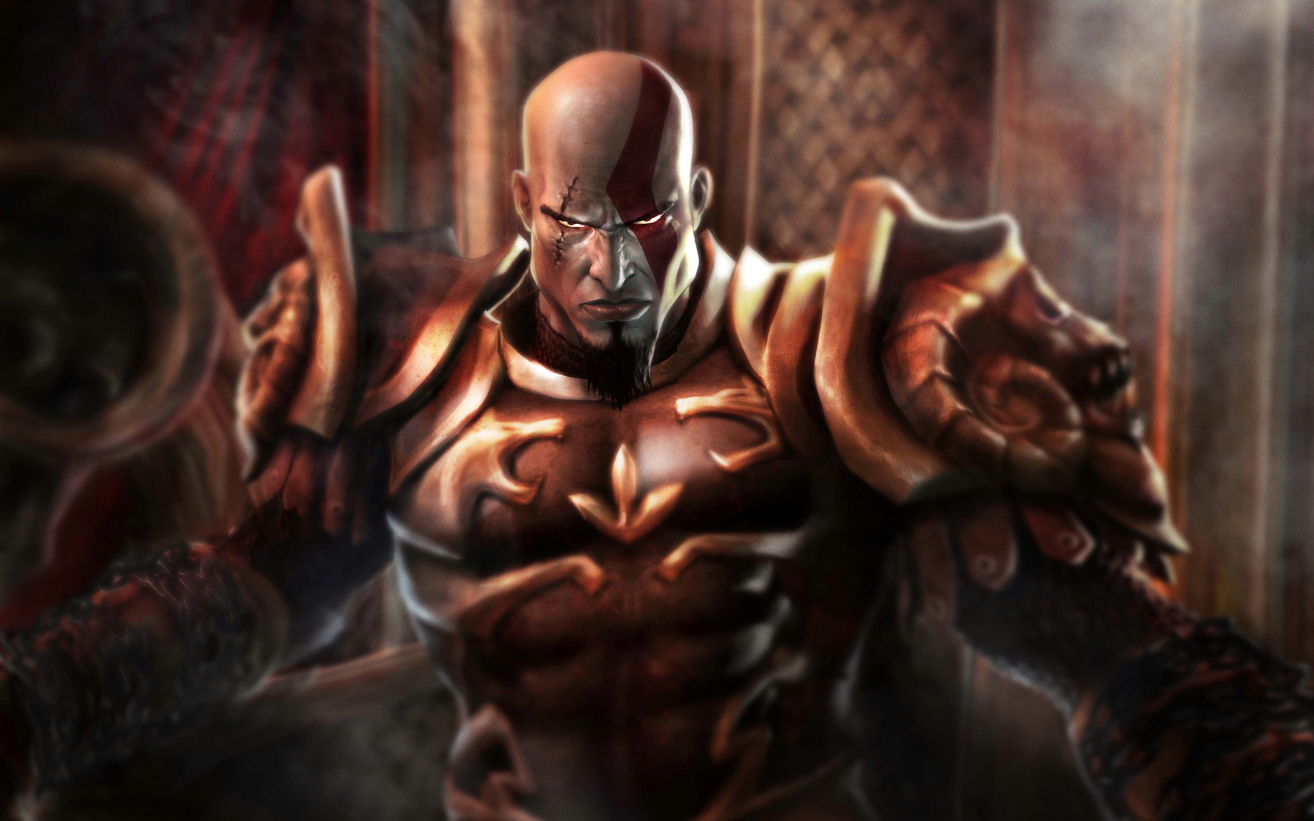 kratos, God, Of, War Wallpaper