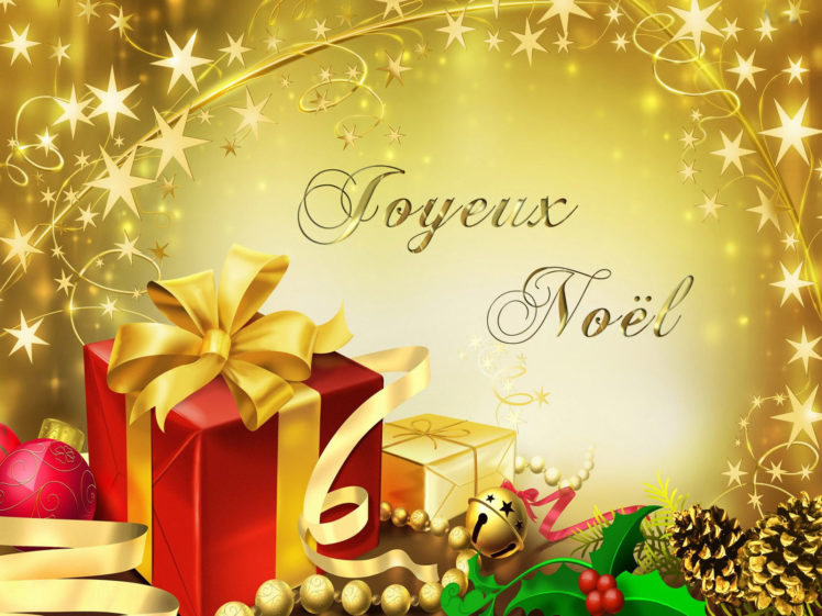 joyeux, Noel HD Wallpaper Desktop Background
