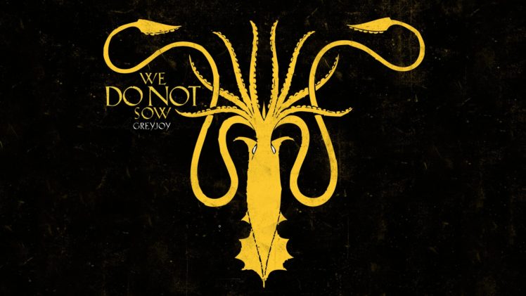 squid, Game, Of, Thrones, House, Greyjoy HD Wallpaper Desktop Background