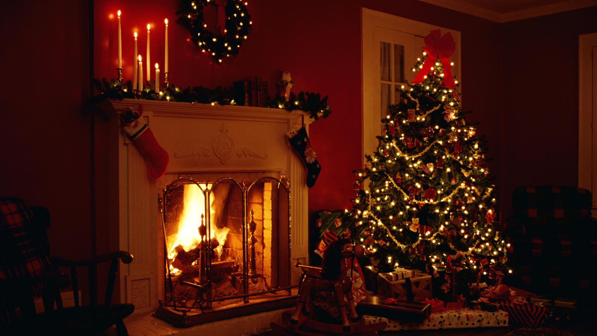 home, Holidays Wallpaper