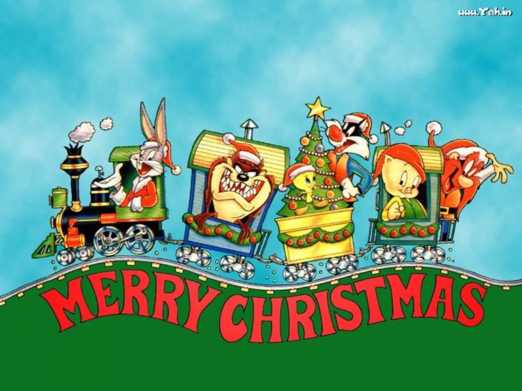 looney, Tunes, Christmas, Hm HD Wallpaper Desktop Background