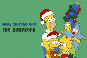 simpsons, Christmas, Tw