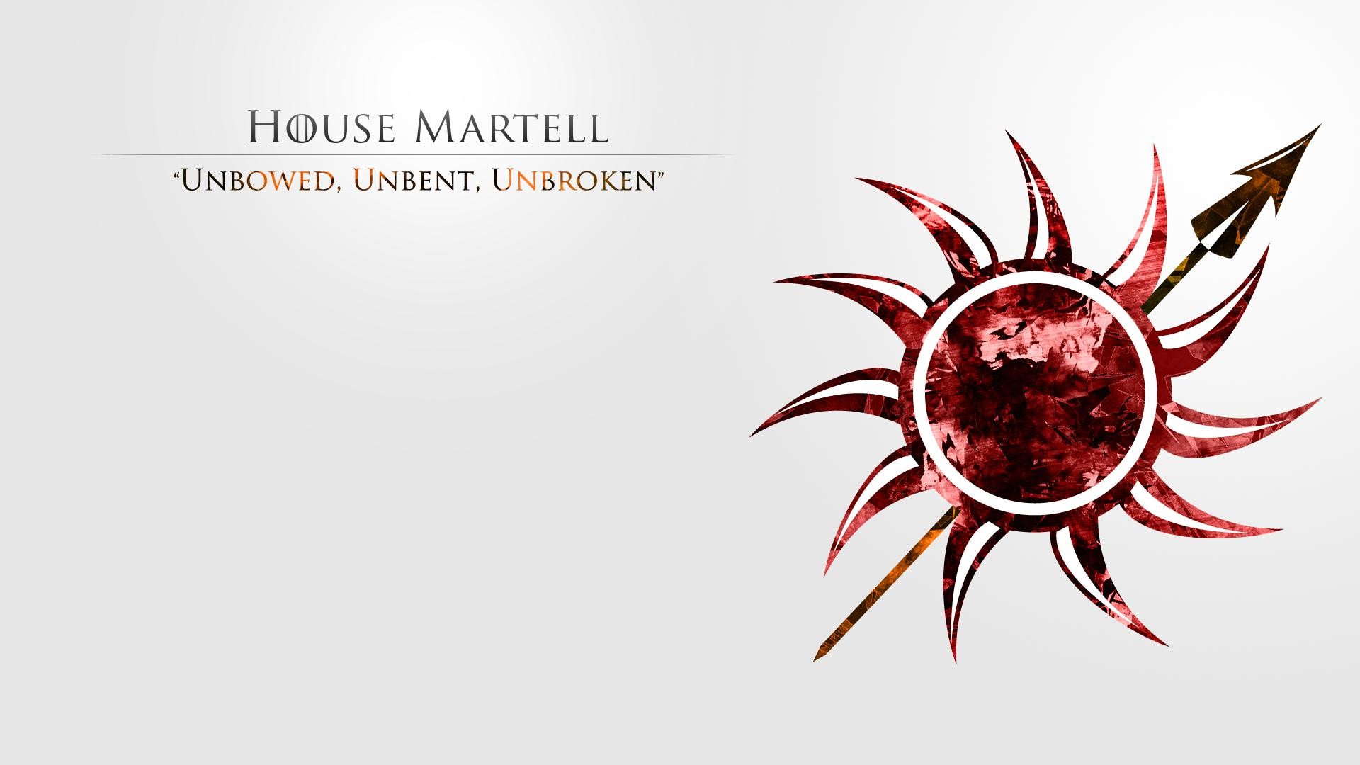 game, Of, Thrones, House, Martell Wallpaper