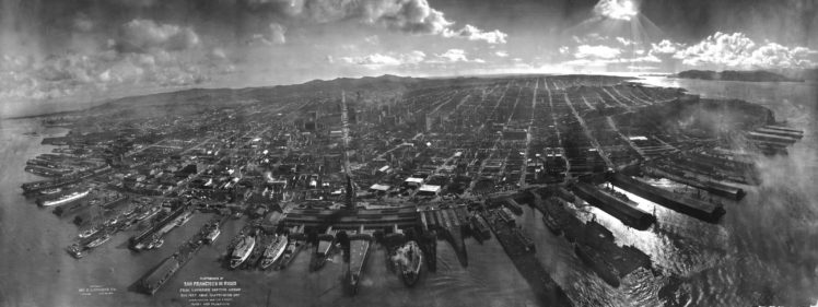cityscapes, Architecture, Buildings, San, Francisco, Grayscale, Monochrome HD Wallpaper Desktop Background