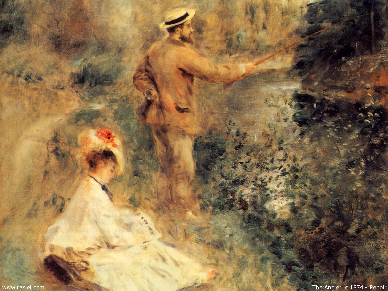 paintings, Artwork, Renoir Wallpaper