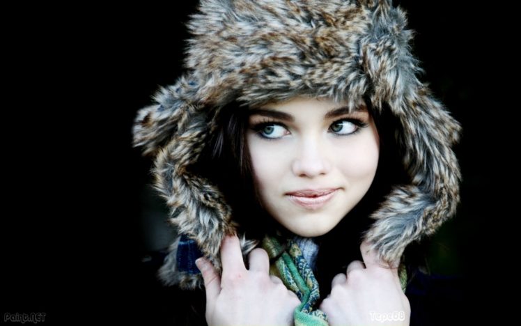 brunettes, Women, Green, Eyes, India, Eisley, 007 HD Wallpaper Desktop Background