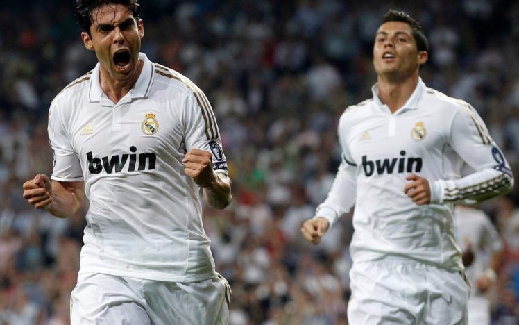 soccer, Kaka, Real, Madrid, Cristiano, Ronaldo HD Wallpaper Desktop Background