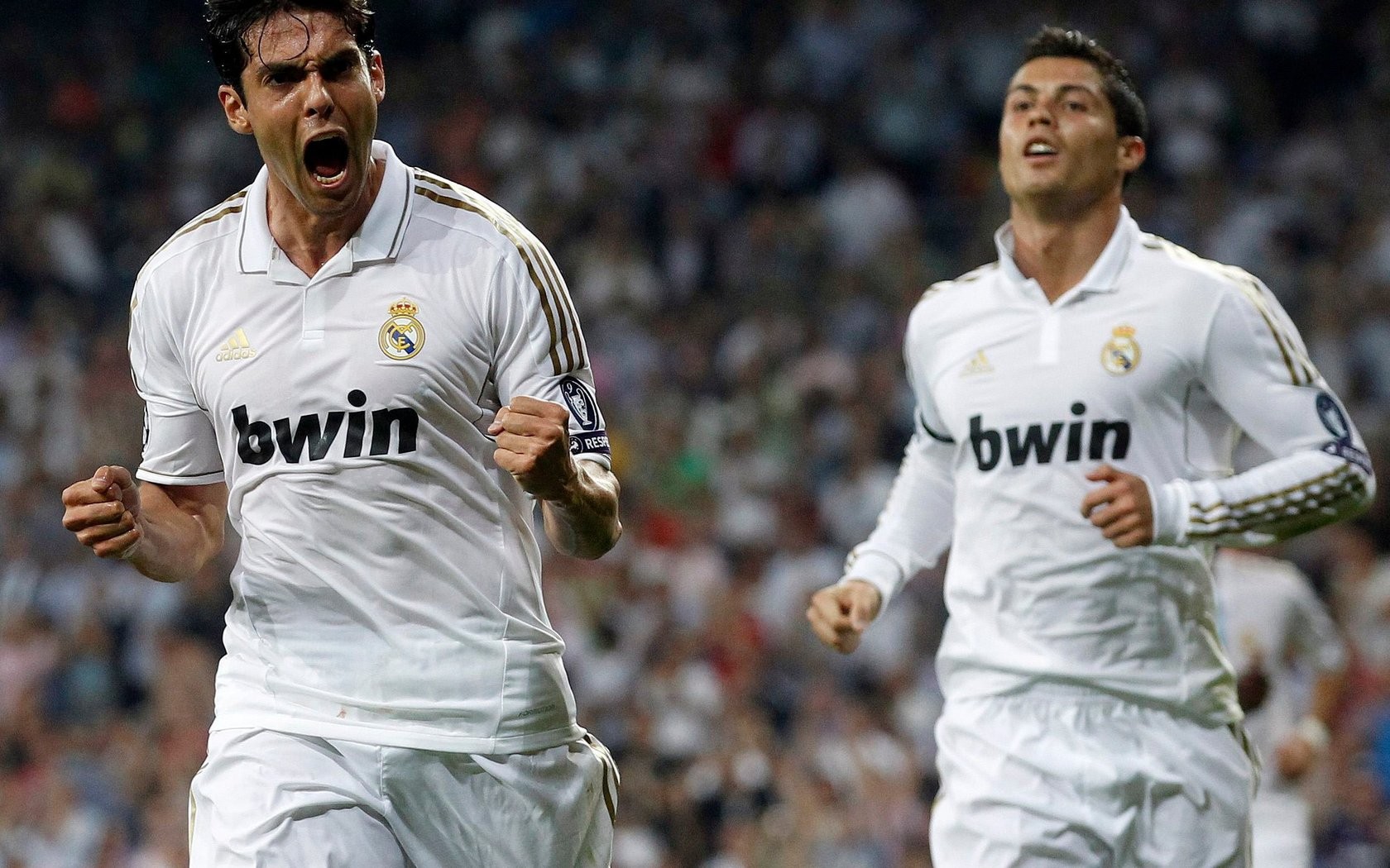 soccer, Kaka, Real, Madrid, Cristiano, Ronaldo Wallpaper